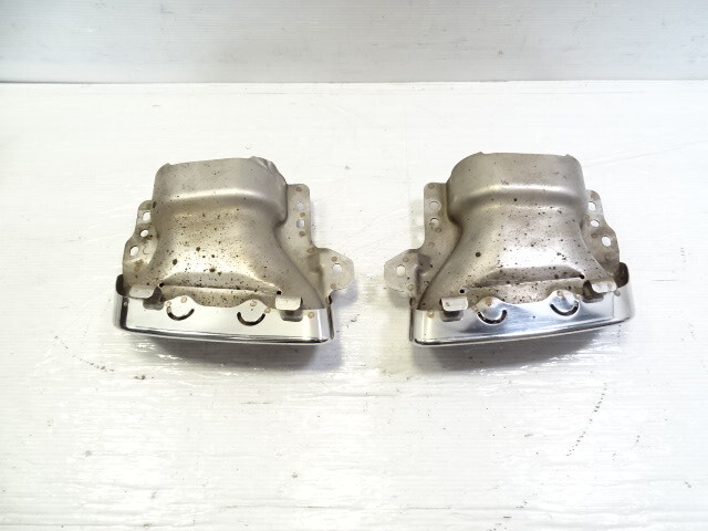 14 Mercedes X166 GL450 exhaust, muffler tips, 2214903527 2214903627