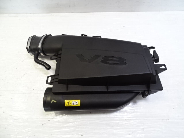 14 Mercedes X166 GL450 airbox, air intake cleaner box, left, 2780903101