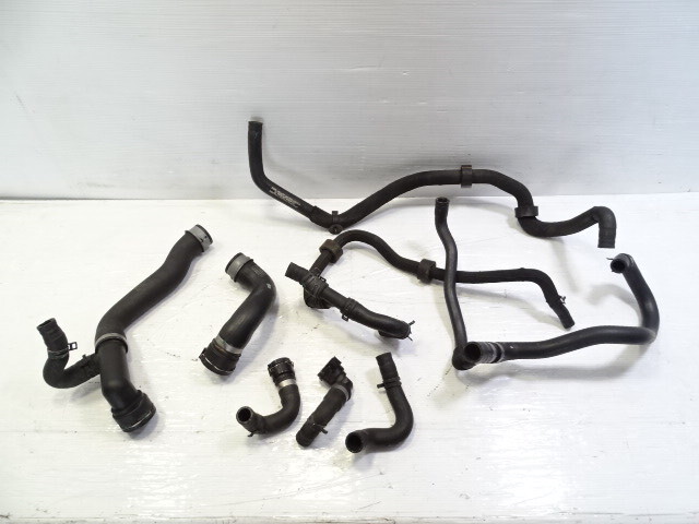 14 Mercedes X166 GL450 hose set, engine cooling 1665008575 1665000975