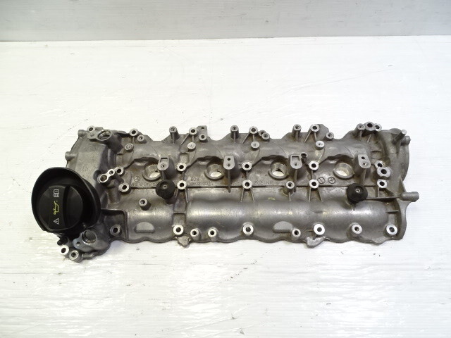 14 Mercedes X166 GL450 engine motor valve cover, right, 2780161205
