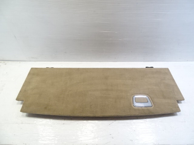 14 Mercedes X166 GL450 trim, floor trunk cargo spare cover, beige, 1666800302