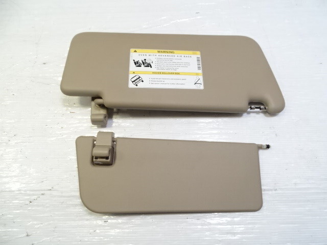 14 Mercedes X166 GL450 sun visor, left, beige, 1668109300