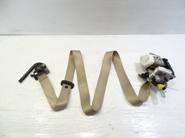 14 Mercedes X166 GL450 seat belt, left front, beige, 1668603786