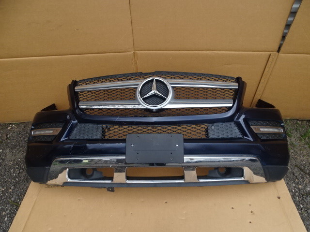 14 Mercedes X166 GL450 bumper cover, front, 1668853025