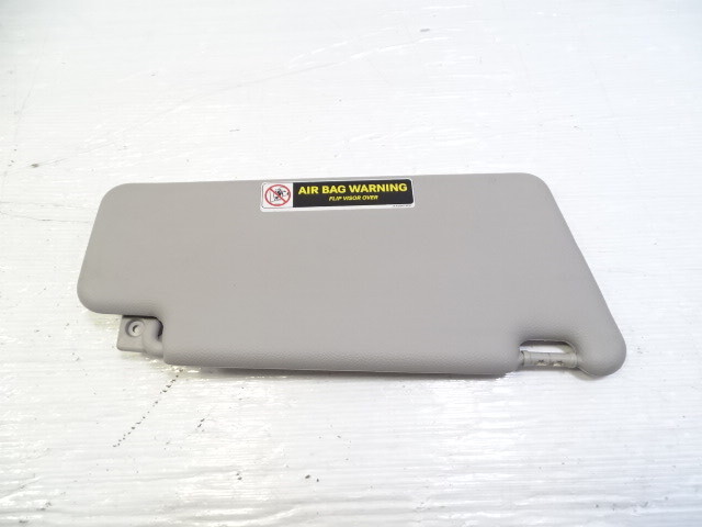 03 Mercedes R230 SL500 sunvisor, left 2308170320 alpaca gray