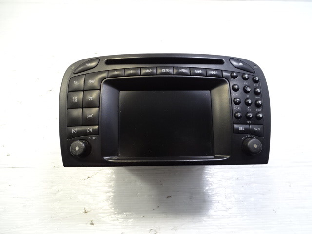 03 Mercedes R230 SL500 navigation unit, command center, 2308200689