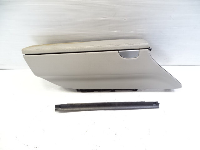 03 Mercedes R230 SL500 trim door panel storage tray pocket, left, 2307200103 alpaca gray