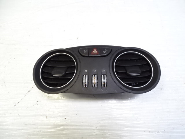 06 Mercedes R230 SL500 ac vent, dash, center, black, 2308300454 SL500 SL600 SL65
