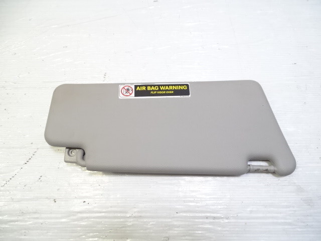 06 Mercedes R230 SL500 sun visor, left, alpaca gray 2308100510