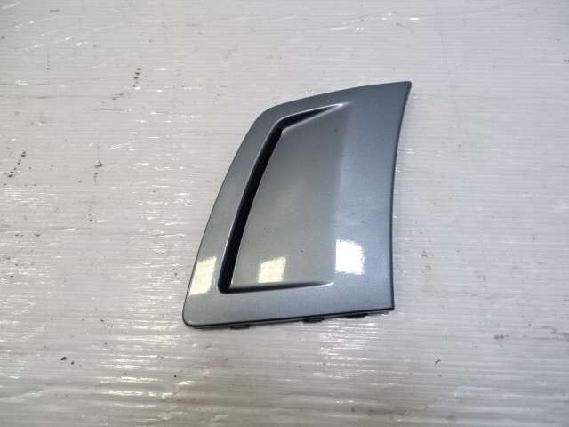 2012 Mercedes R172 SLK350 trim, bumper side vent grille, left front, 1728880073 galena silver