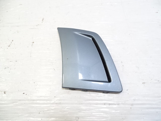 2012 Mercedes R172 SLK350 trim, bumper side vent grille, right front, 1728880173 galena silver