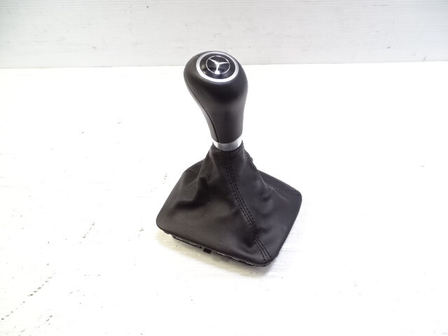 2012 Mercedes R172 SLK350 gear shift knob, shifter, leather black, 1722673010