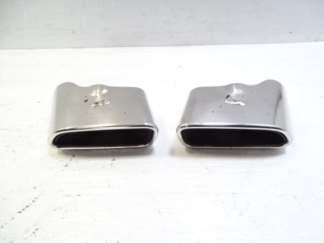 2012 Mercedes R172 SLK350 exhaust muffler tips set chrome