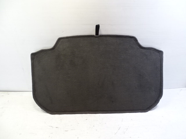 08 Mercedes R230 SL550 trunk carpet liner cover, center, gray