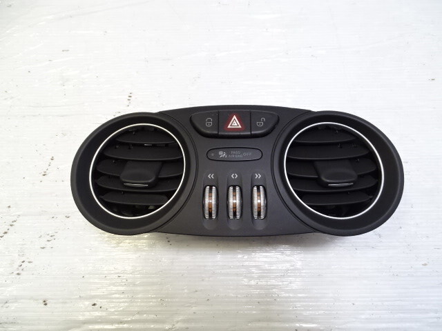 08 Mercedes R230 SL550 ac vent, dash, center, black 2308300854