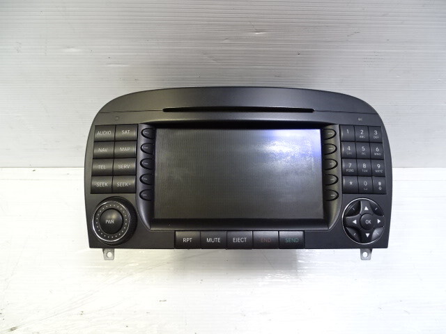 08 Mercedes R230 SL550 navigation unit, command center, radio, 2308209289