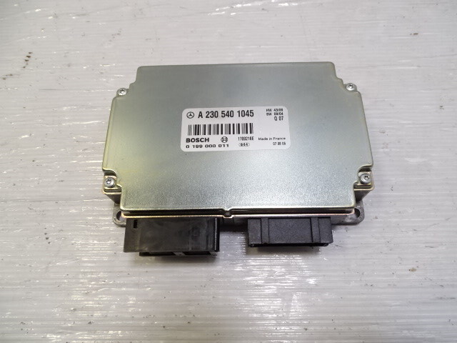 08 Mercedes R230 SL550 module, battery load 2305401045