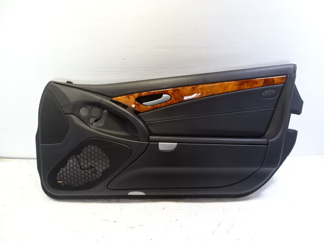 08 Mercedes R230 SL550 door panel, right, black