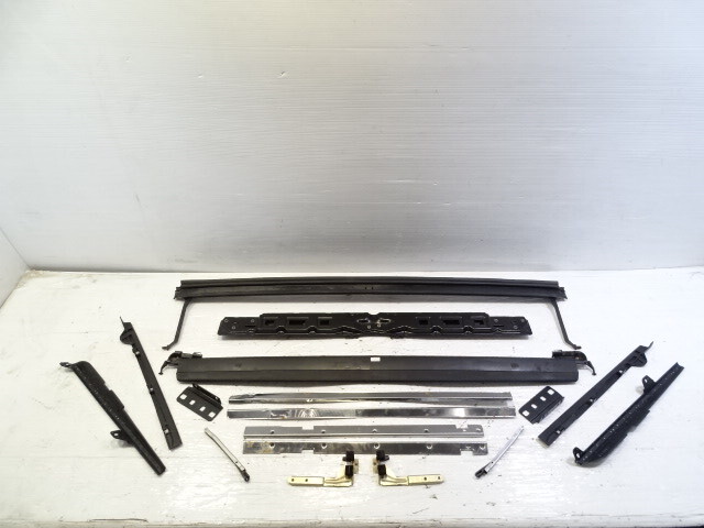 02 Mercedes W463 G500 sunroof mechanism parts, wind deflector 1267800544 1407820324