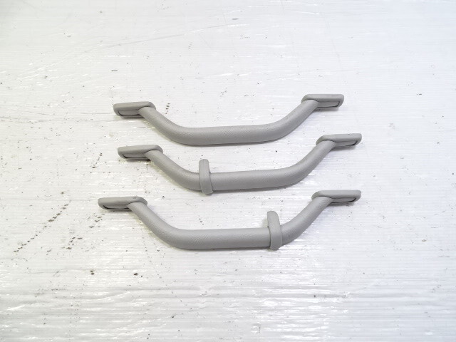 02 Mercedes W463 G500 grab handles, set of 3, interior, gray