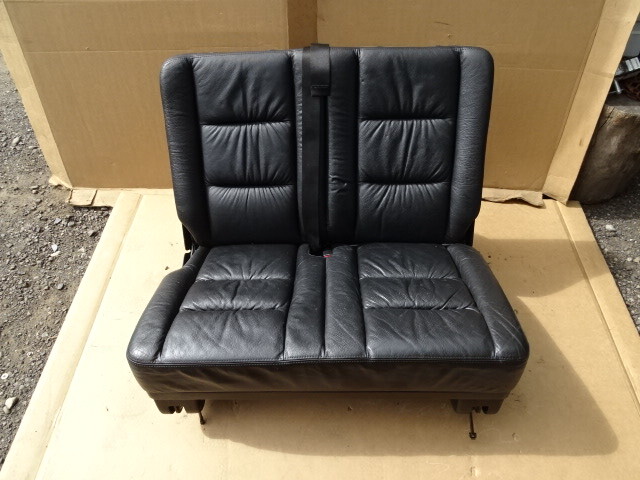02 Mercedes W463 G500 seat, 2nd row, left rear, black