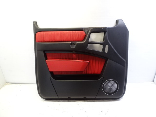 02 Mercedes W463 G500 door panel, left front 4637203900 black/red