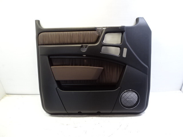 02 Mercedes W463 G500 door panel, left front 4637203900 designo maron brown