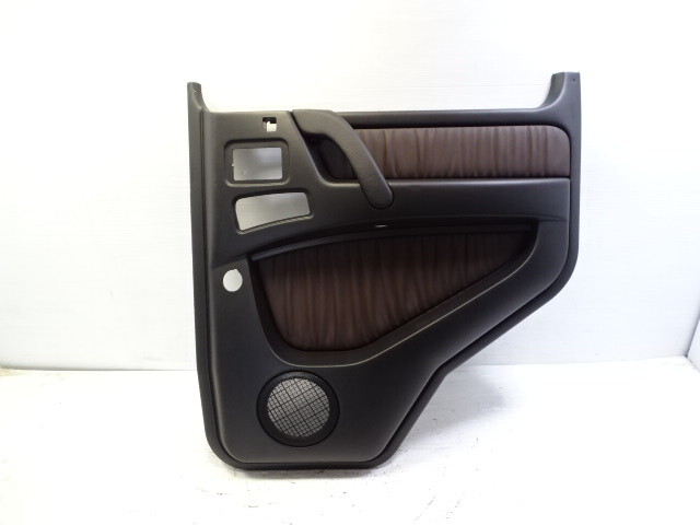 02 Mercedes W463 G500 door panel, right rear 4637304451 designo maron brown