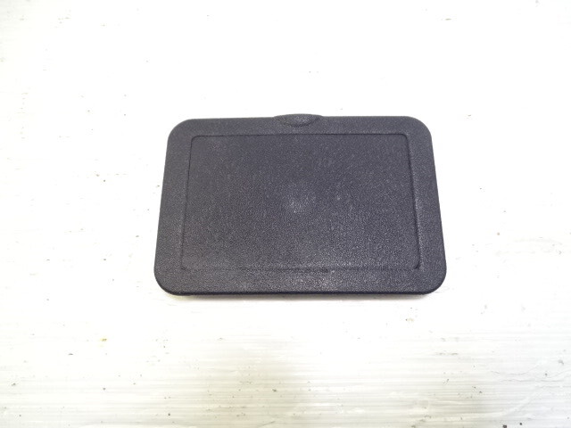 84 Mercedes R107 380SL trim, fuse box cover, blue, passenger footwell