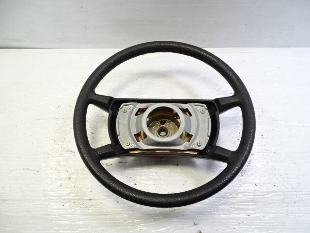 84 Mercedes R107 380SL steering wheel, black 1264640017