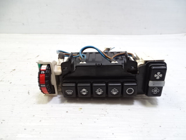 84 Mercedes R107 380SL switch, AC heater climate control 1078302685