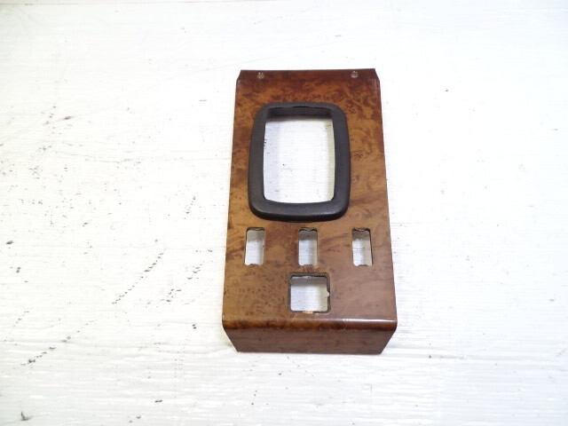 84 Mercedes R107 380SL wood trim, center console, burlwood