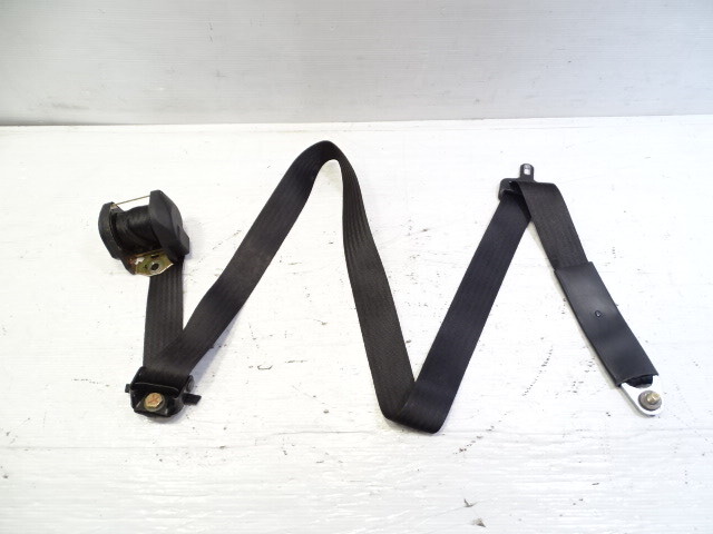84 Mercedes R107 380SL seat belt, right, repa, black