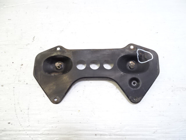 84 Mercedes R107 380SL bracket, license plate, front