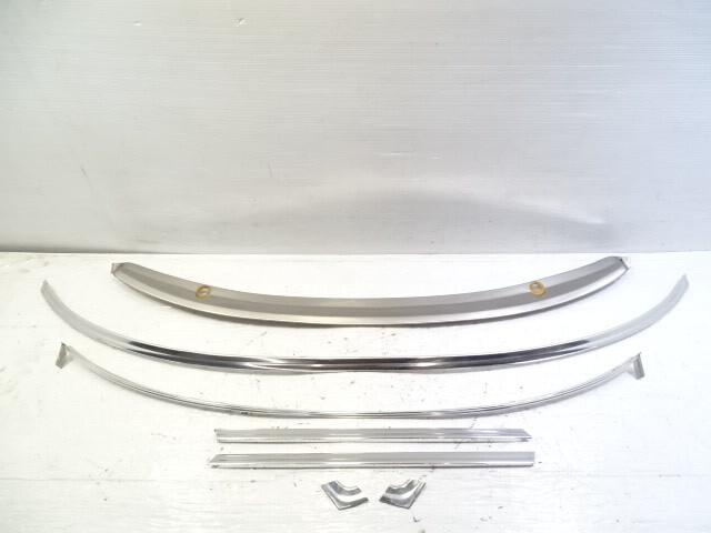 84 Mercedes R107 380SL trim set, windshield surround, chrome