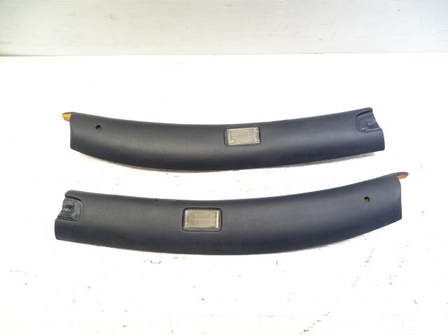 84 Mercedes R107 380SL trim set, interior, headliner sunvisor area, blue
