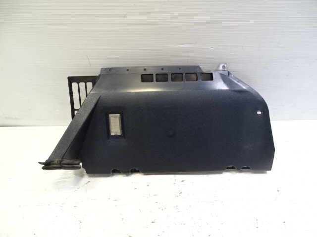 84 Mercedes R107 380SL trim, interior, lower dash kick panel, right, blue 1078303645
