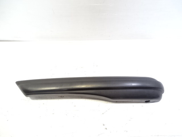 84 Mercedes R107 380SL trim, bumper end extension, left rear 1078801571