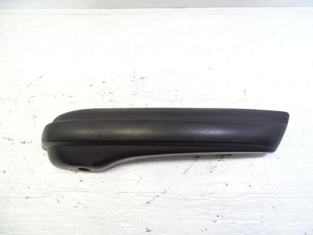 84 Mercedes R107 380SL trim, bumper end extension, left front 1078801570