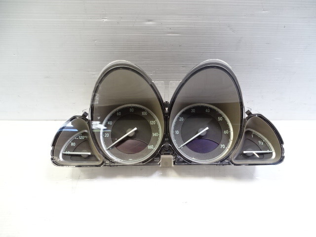 08 Mercedes R230 SL550 instrument cluster, speedometer, 2305400048