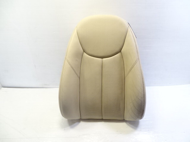 08 Mercedes R230 SL550 seat cushion, back, left, beige