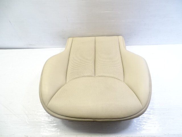 08 Mercedes R230 SL550 seat cushion, bottom, right, beige ventilated 2309100222