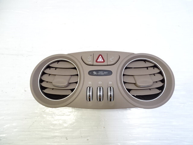 08 Mercedes R230 SL550 ac vent, dash, center, beige, 2308300854 SL500 SL600 SL65