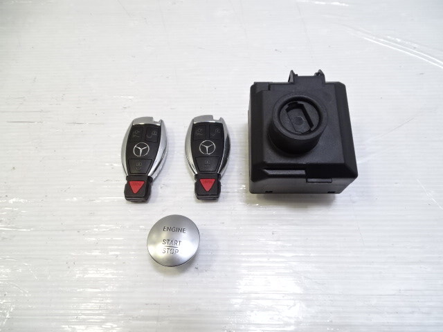 13 Mercedes X166 GL450 module, ignition switch, w/key 1669055100