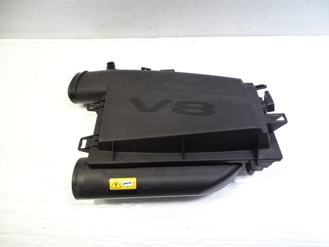 13 Mercedes X166 GL450 airbox, air intake cleaner box, left, 2780903101