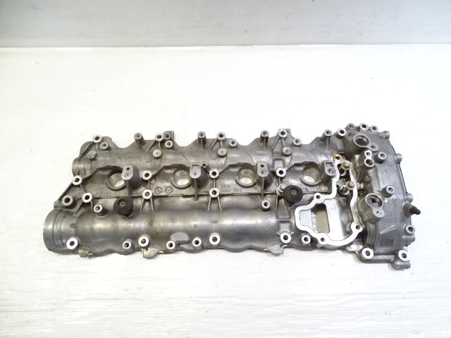 13 Mercedes X166 GL450 engine motor valve cover, left, 2780161105