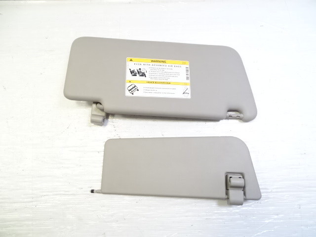 13 Mercedes X166 GL450 sun visor, left, gray, 1668100710