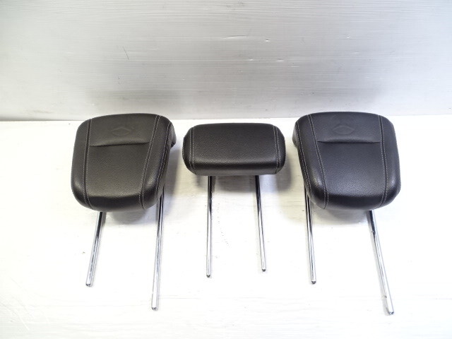 13 Mercedes X166 GL450 headrest set, 2nd row, black, 1669704450, 2929702650