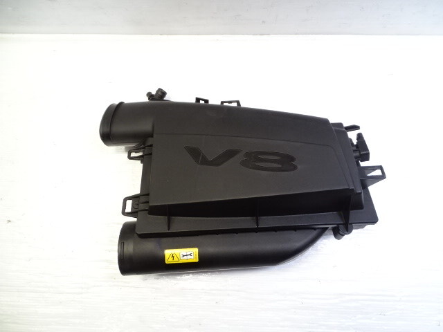 13 Mercedes X166 GL450 airbox, air intake cleaner box, left, 2780903101