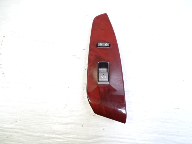 11 Lexus LS460 switch, window, right front w/trim 74233-50050